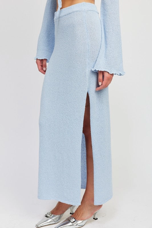 Skyline Knit Midi Skirt