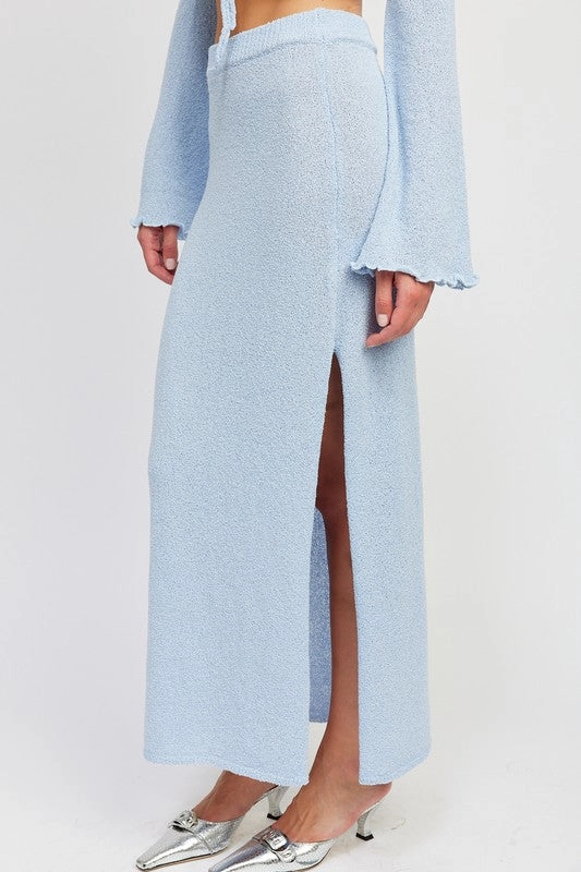 Skyline Knit Midi Skirt