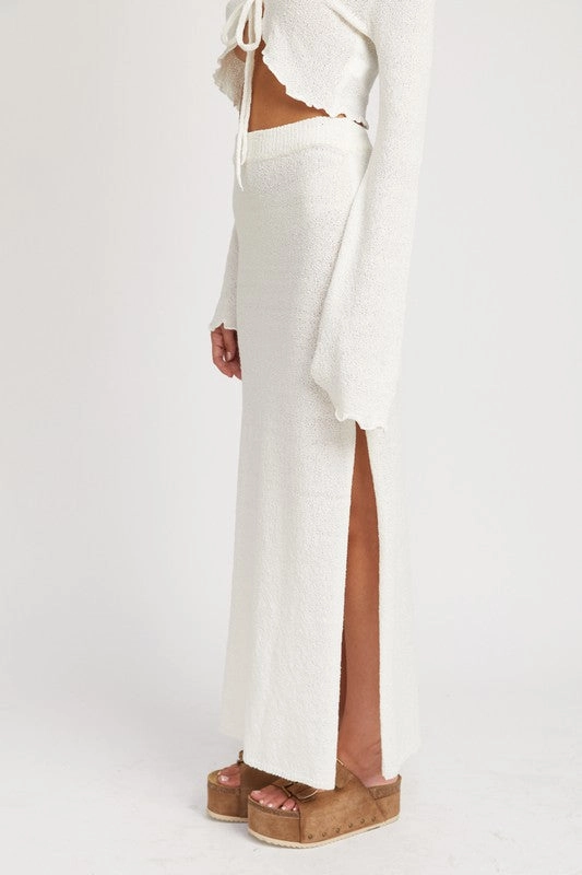 Skyline Knit Midi Skirt