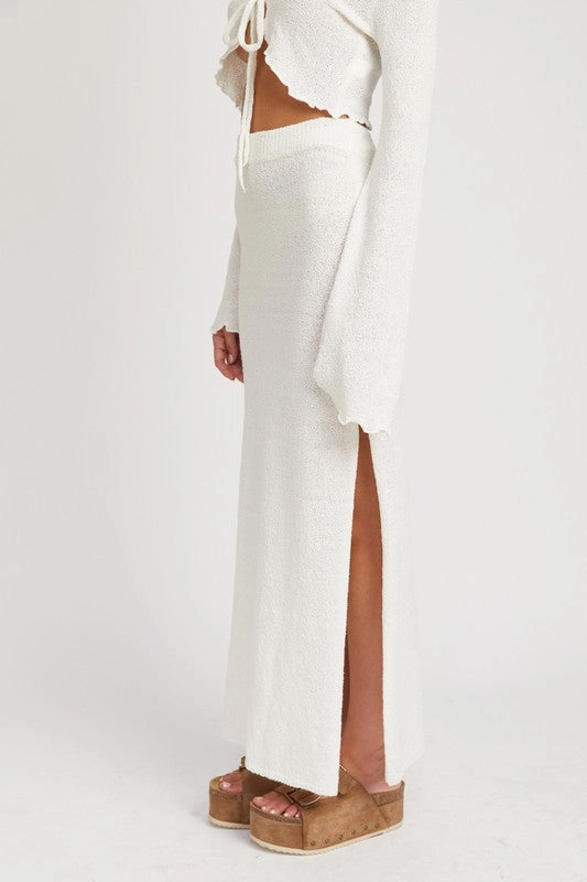 Skyline Knit Midi Skirt