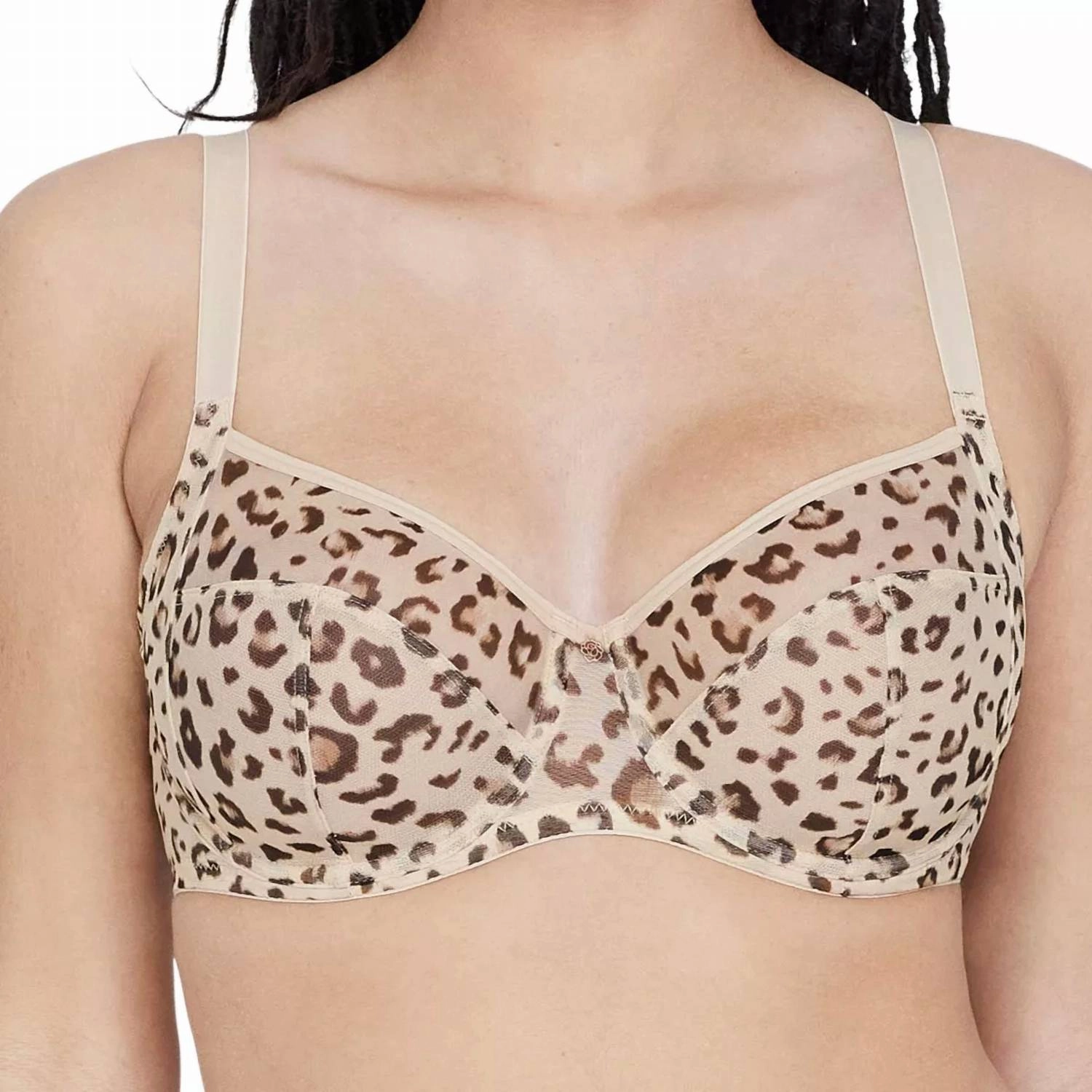 Spellbound Full Coverage Underwire Bra In Leopard