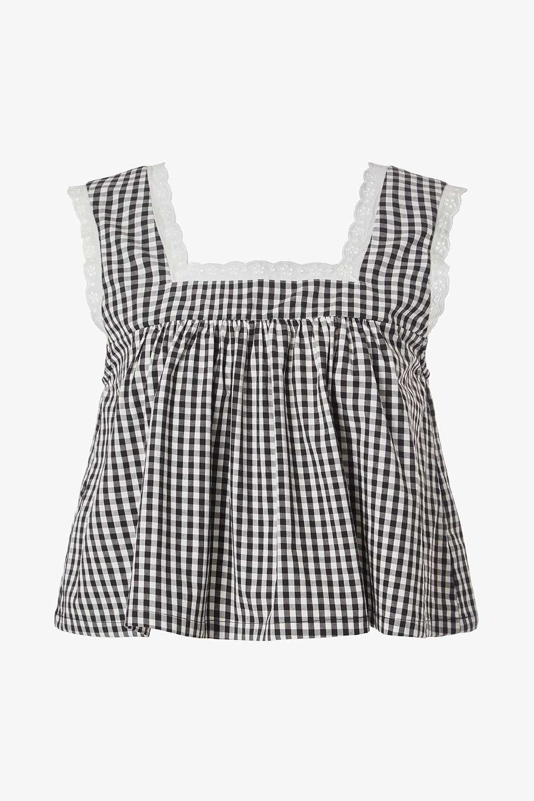 Square Neck Baby Doll Top
