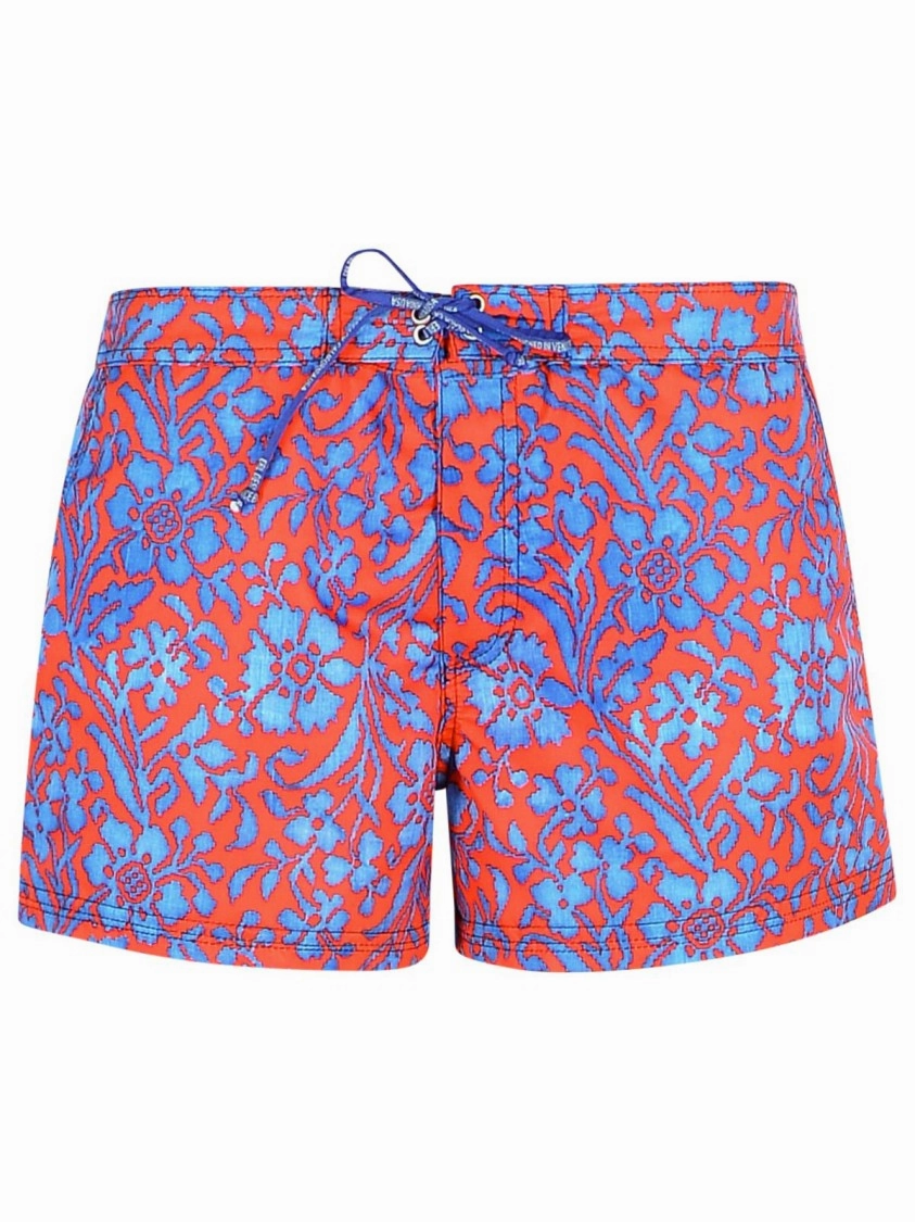 Stampa' Red Polyester Swimsuit
