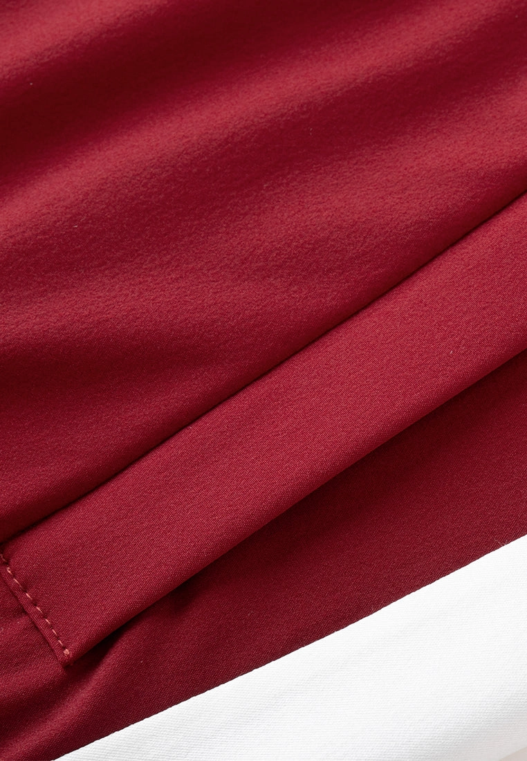 Stand Collar Stripe-detail Ribbed Track Jacket