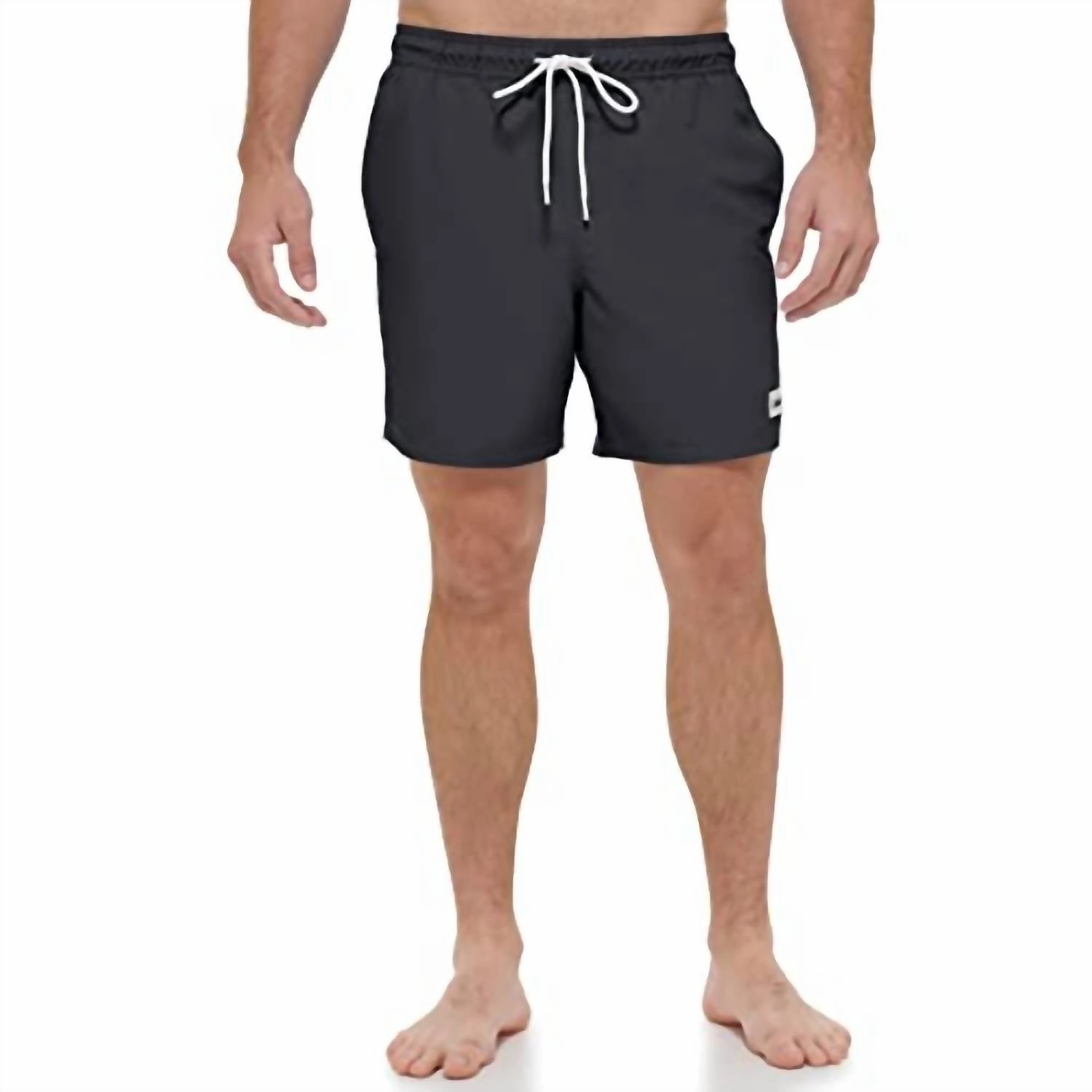 Standard Uv Protected Quick Dry Swim Trunk In Black
