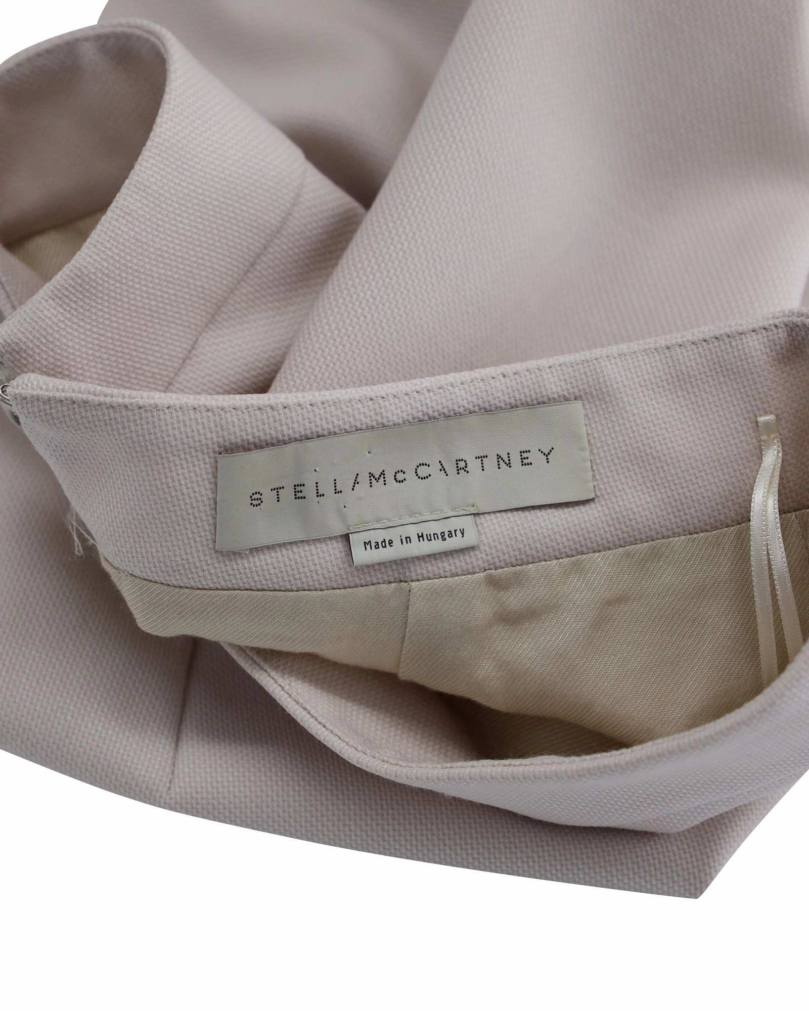 Stella McCartney Pencil Skirt in Cream Wool