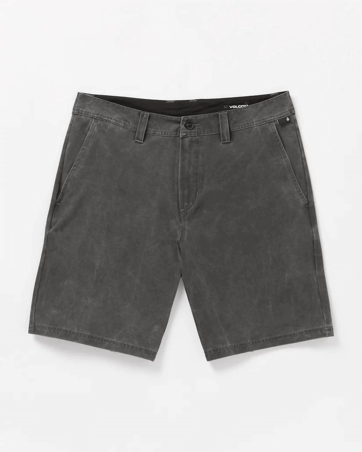 Stone Faded Hybrid 19" Short In Szoty