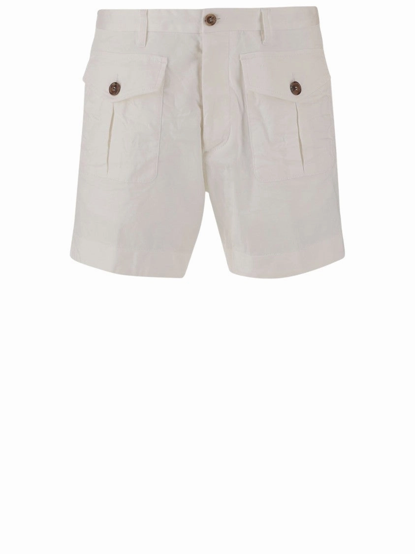 Stretch Cotton Shorts
