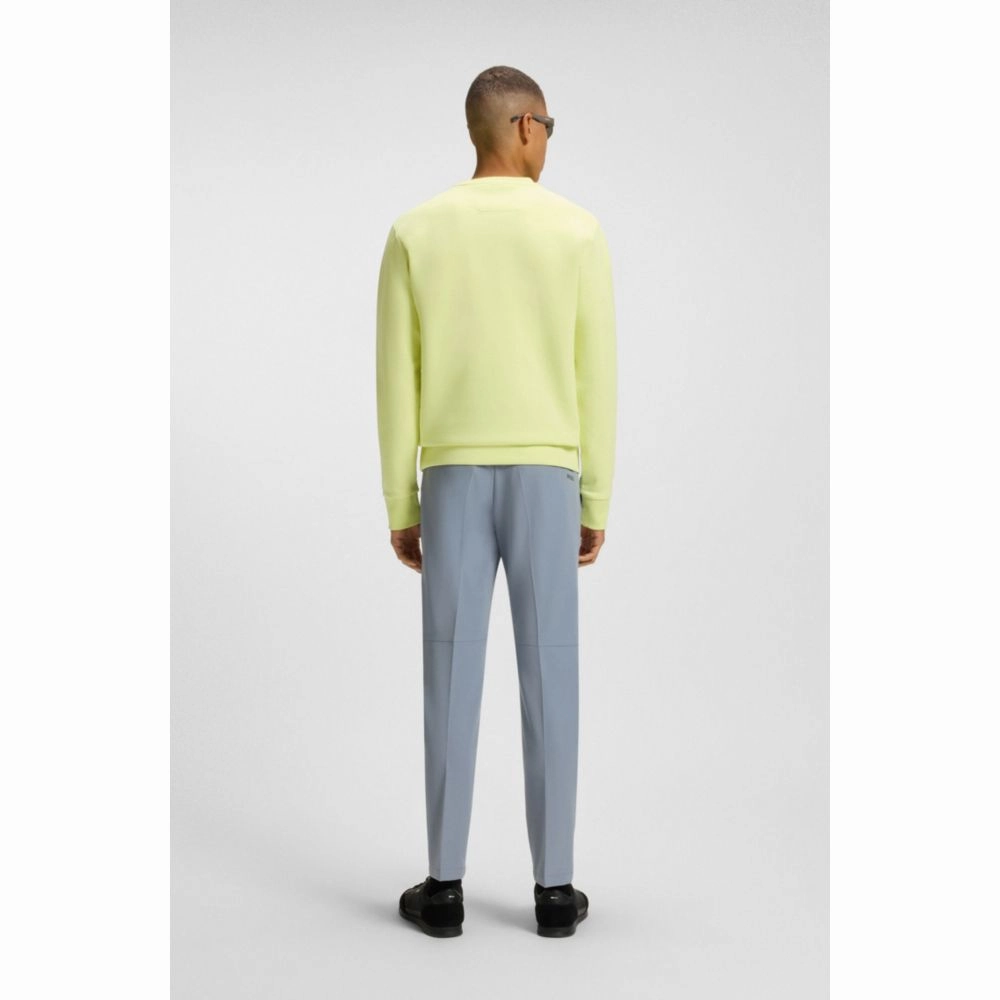 Stretch-cotton sweatshirt with sandwich logo