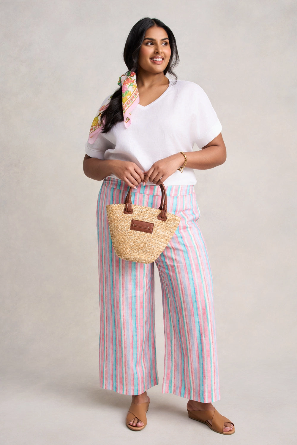 Stripe Resort Pant - Summer Stripe