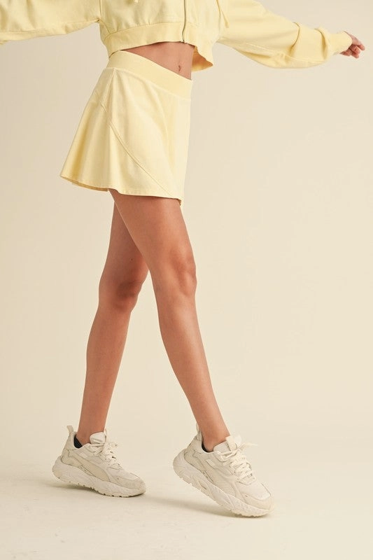 Studio Sport Skort - Lemon Ice
