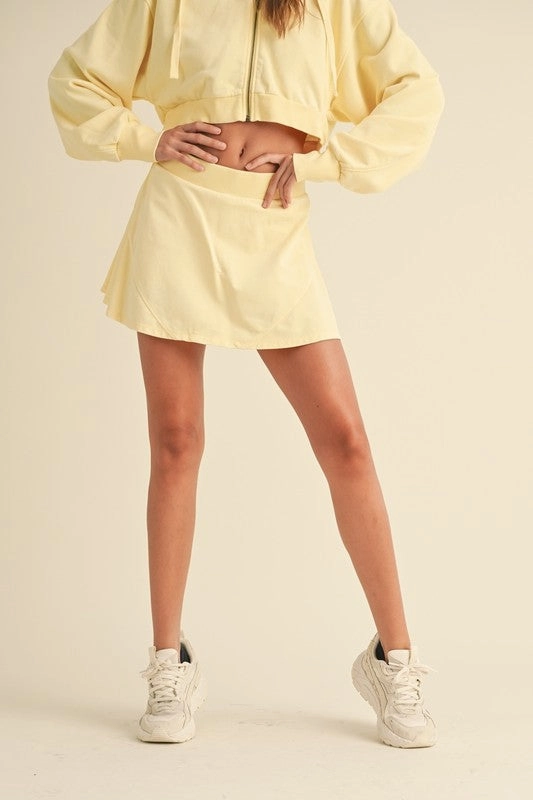 Studio Sport Skort - Lemon Ice