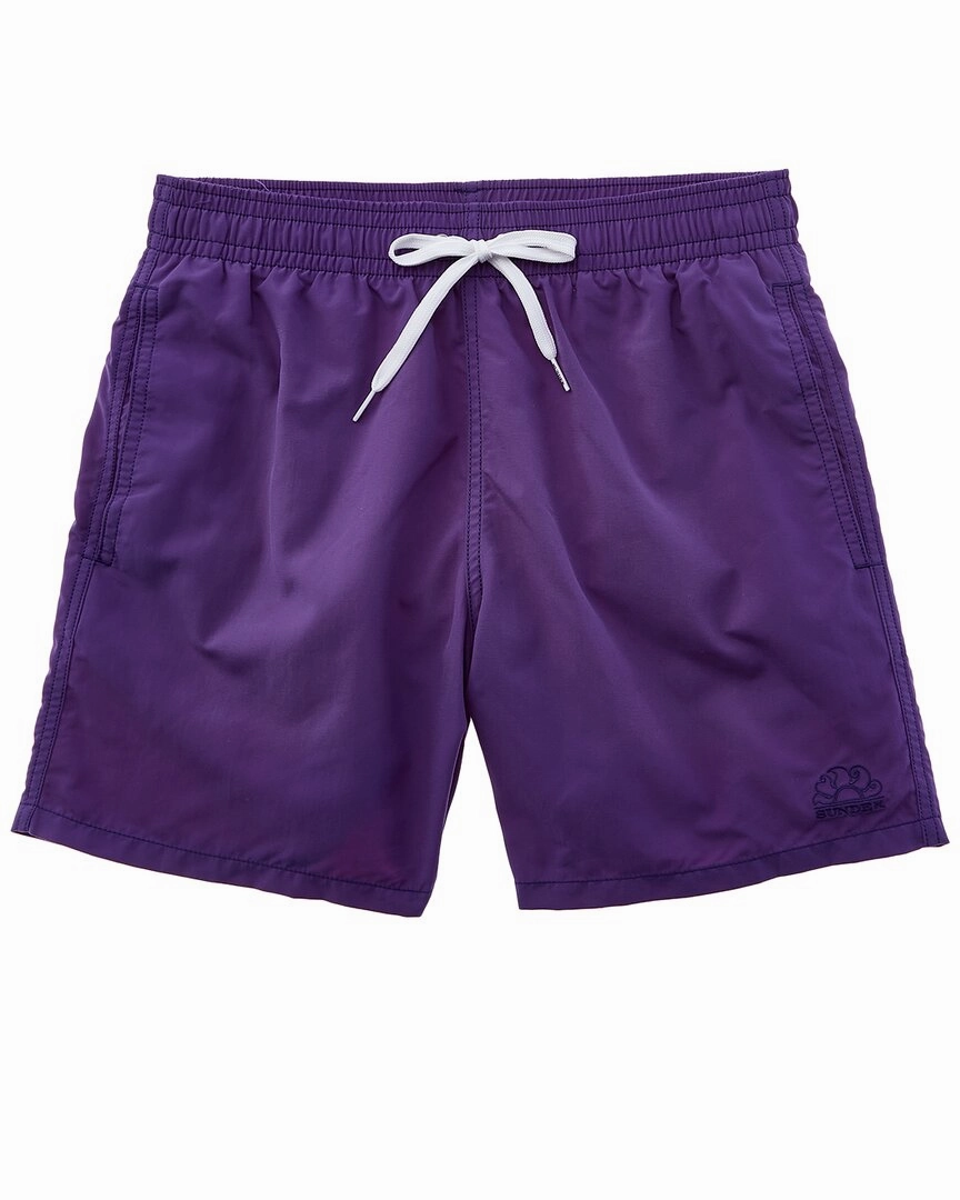 Sundek Elastic Waist Swim Trunk