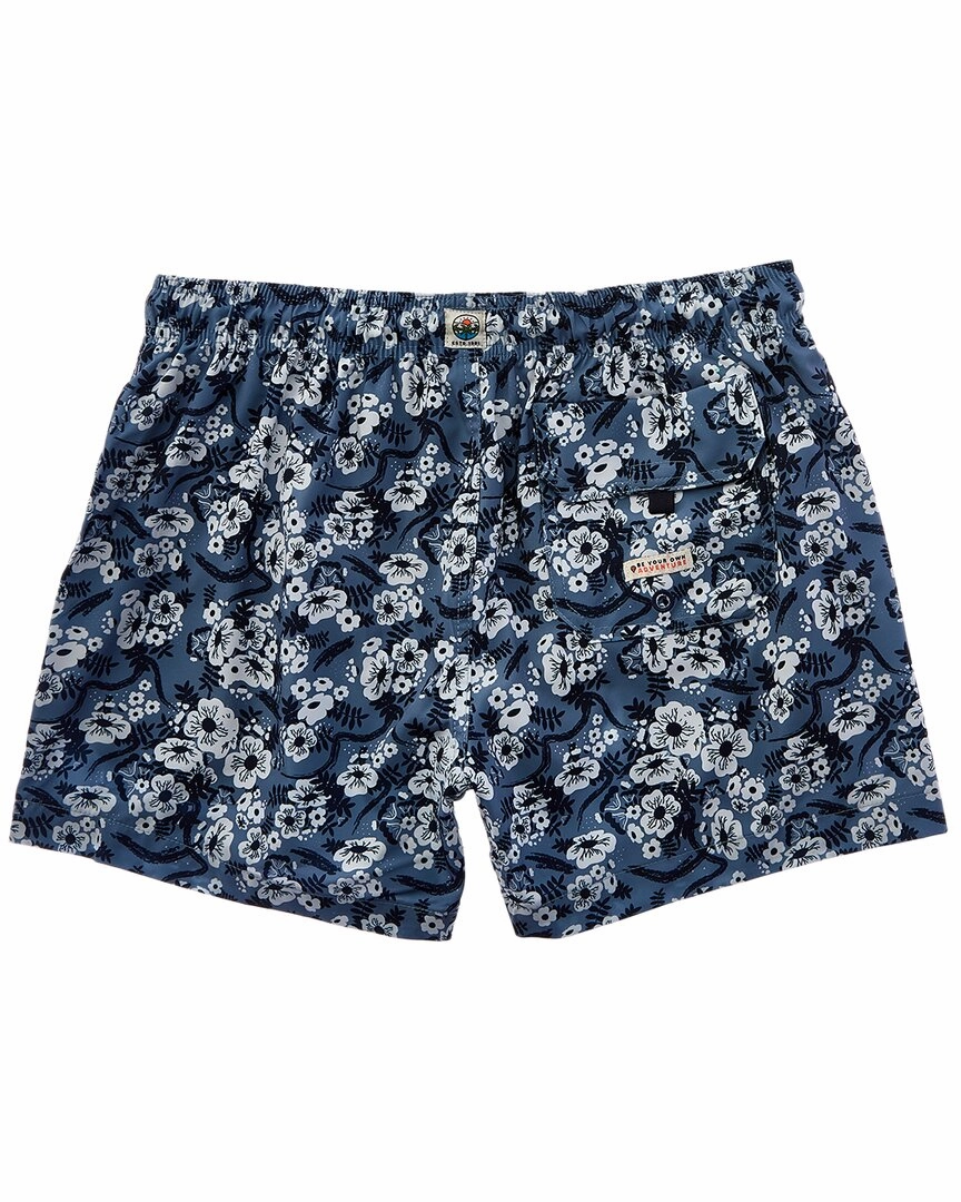 Sunset and Vine Microfiber Woven Printed Swim Trunk