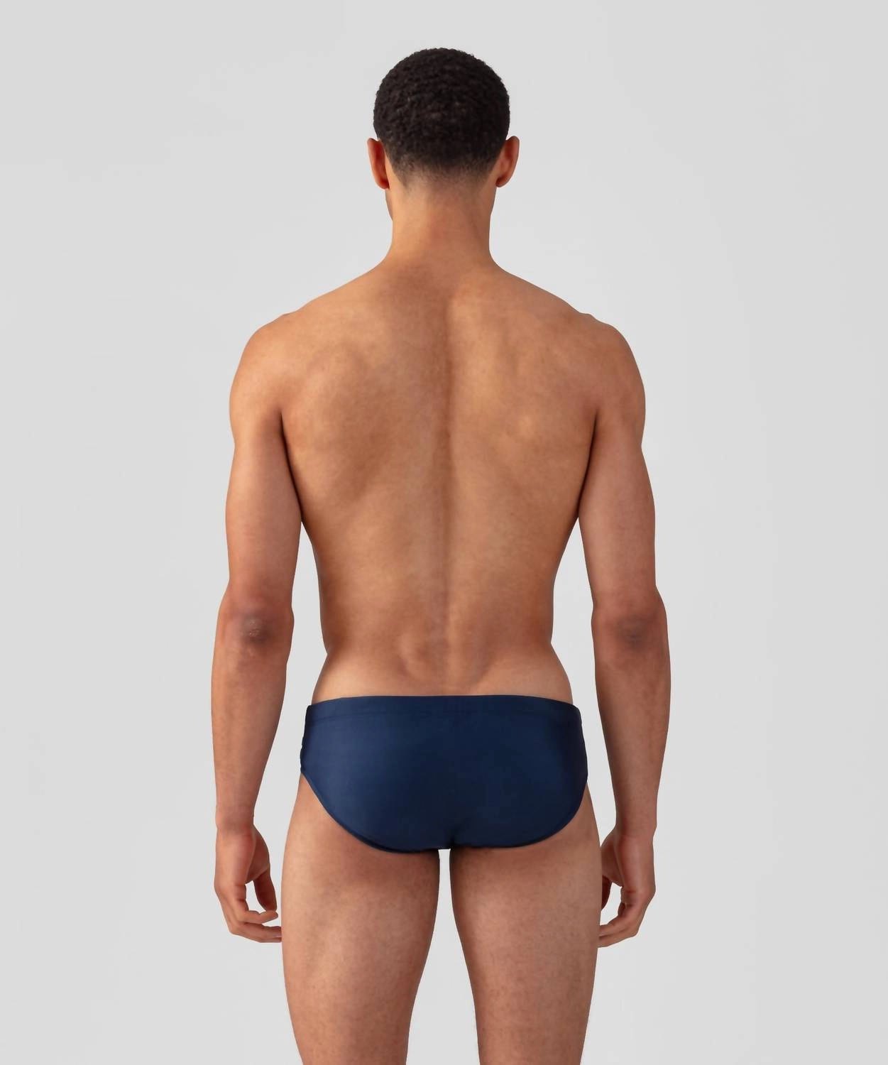 Swim Briefs Neon Stripes In Navy