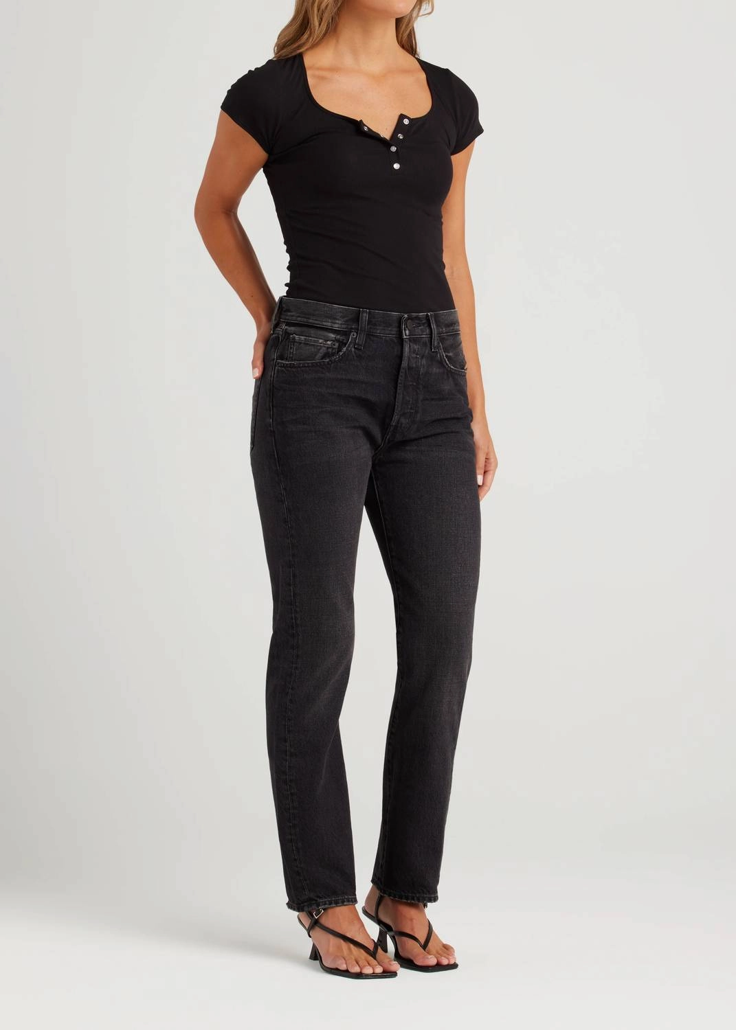Tash Crop Jean In Irony