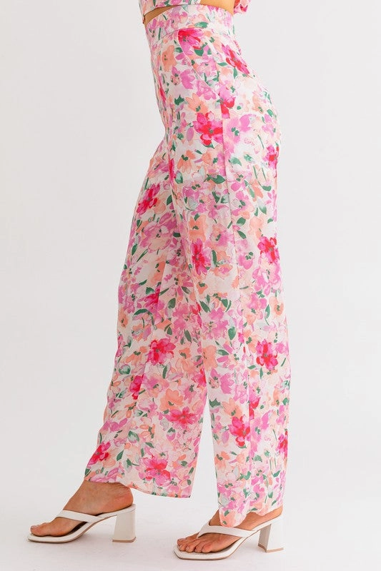 Tea Party in the Garden Crop Top - Large