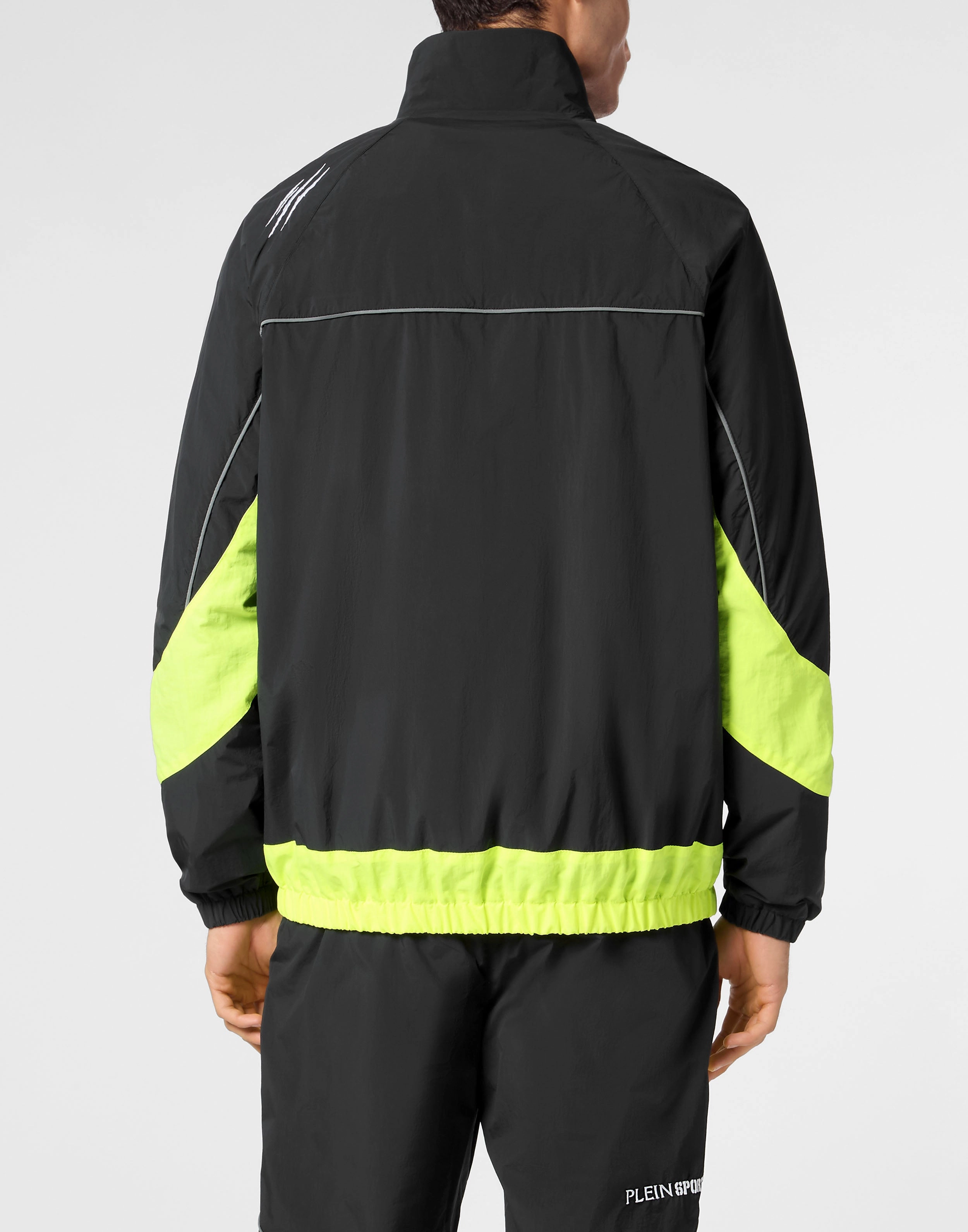 Technical Jogging Bomber Jacket LS Scratch