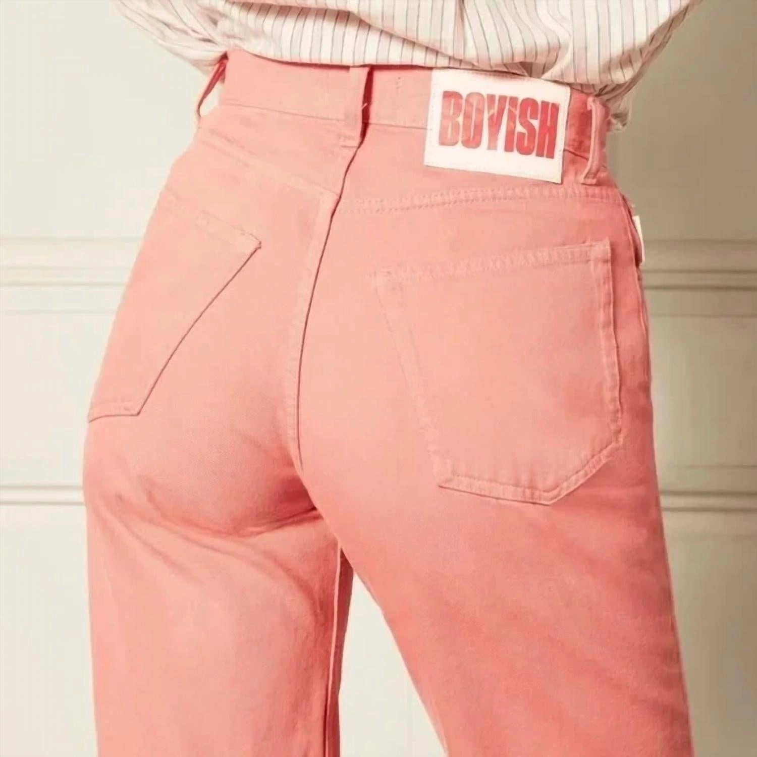 The Charley Wide Leg In Pretty In Pink