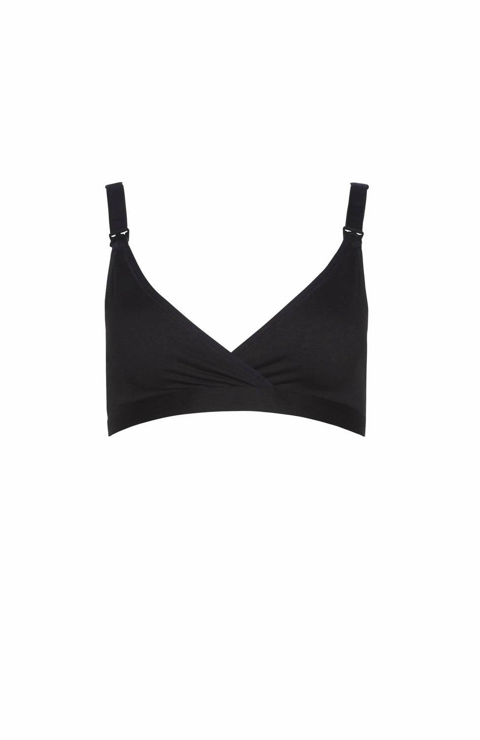 The Comfy Nursing Bra In Black
