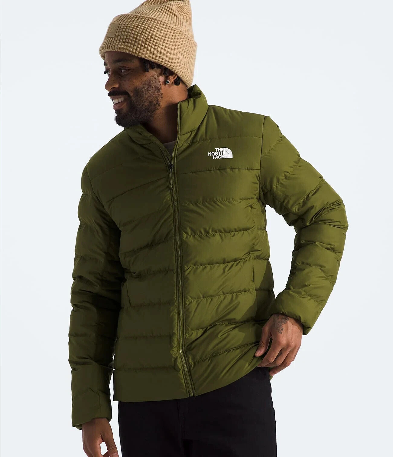 THE NORTH FACE Men's Aconcagua 3 Insulated Jacket (Standard and Big Size), Forest Olive, XX-Large