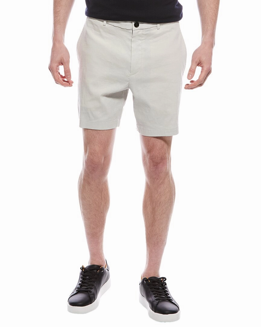 Theory Curtis Linen-Blend Short