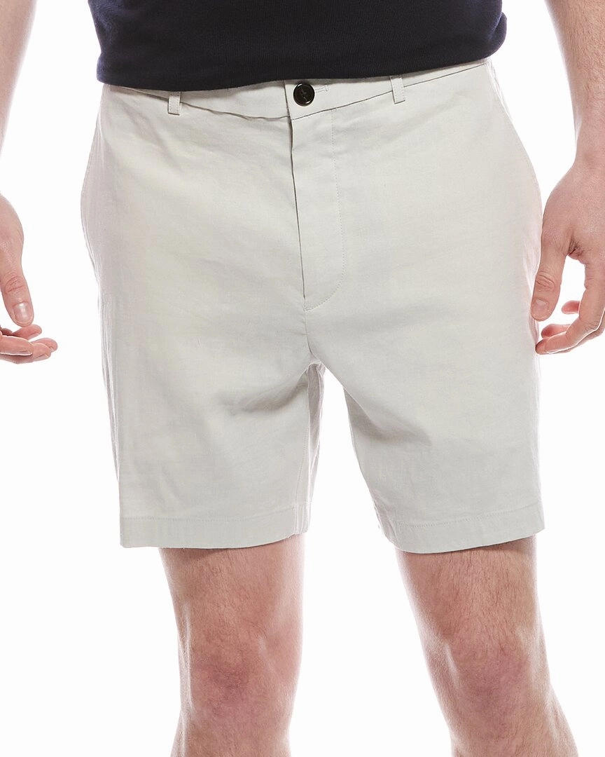 Theory Curtis Linen-Blend Short