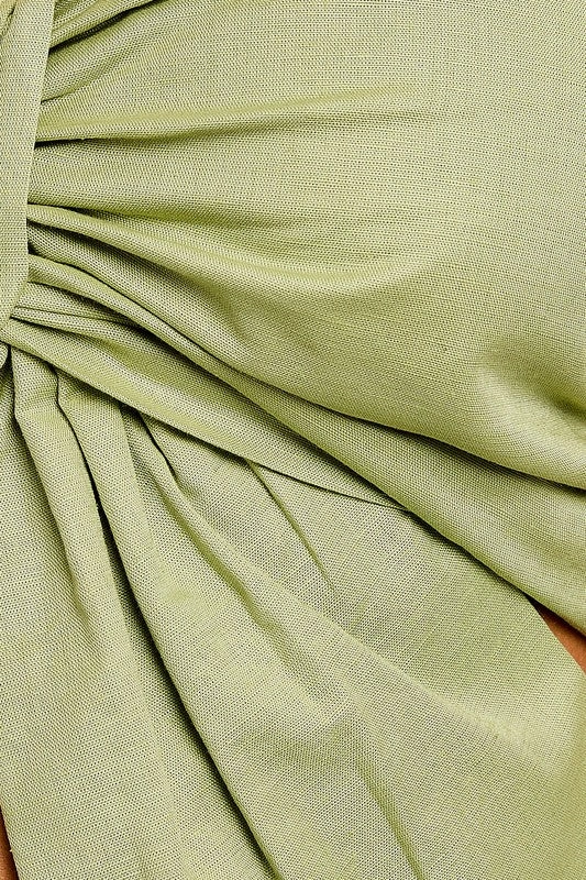 This Aesthetic Linen Bow Top