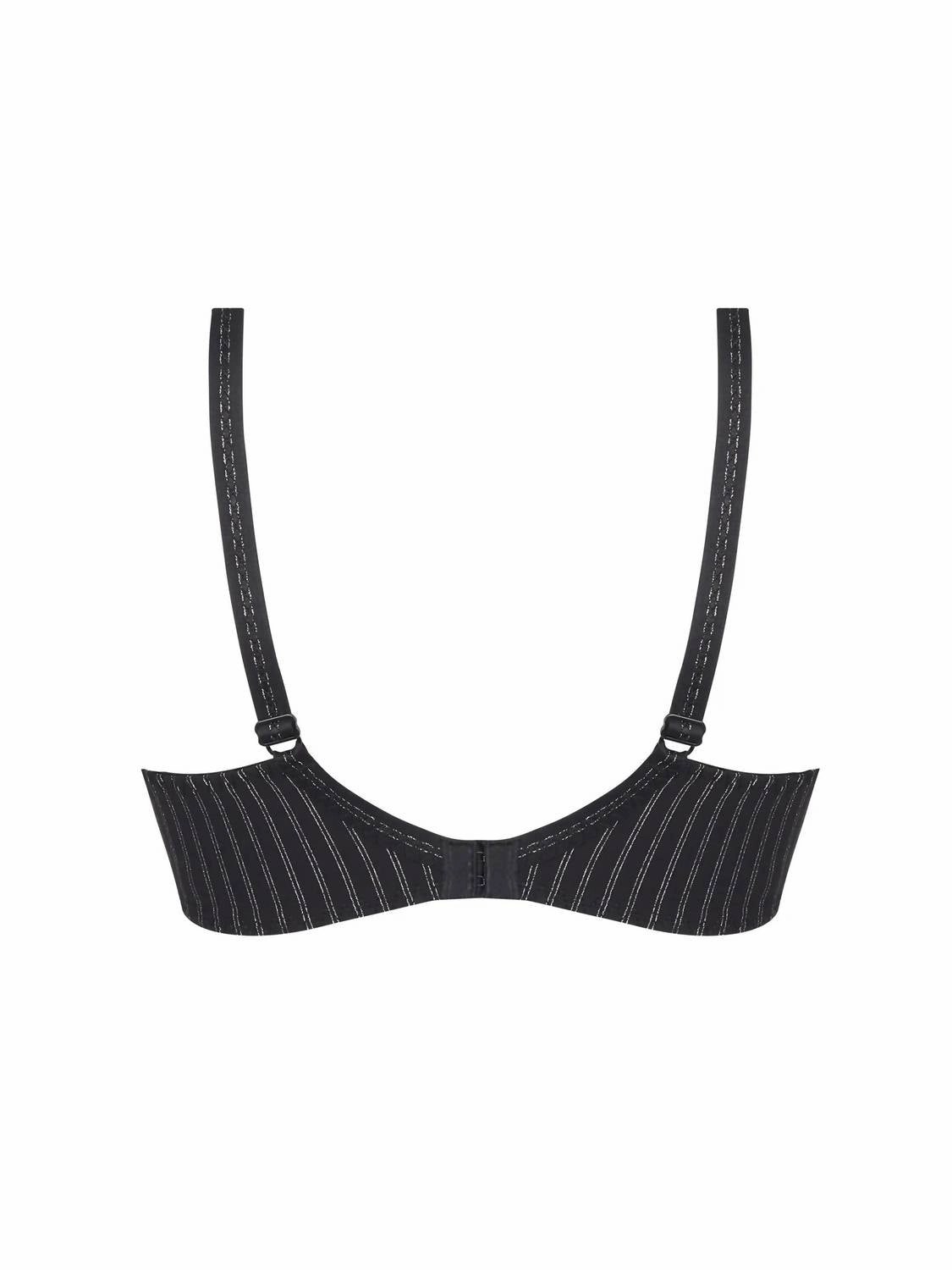 Three Part Full Cup Bra In Noir