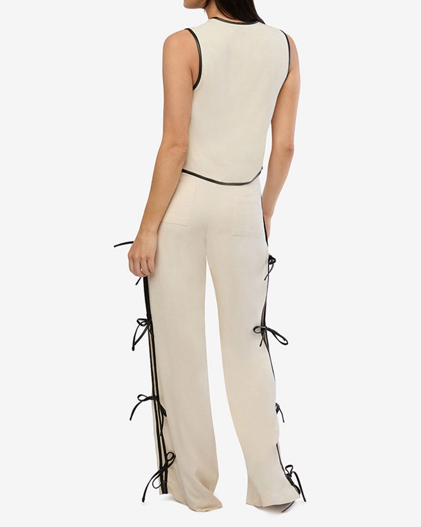 Tie Slit Pant