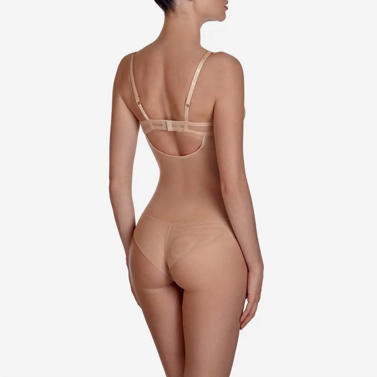Tiramisu Bodysuit In Beige/vanilla