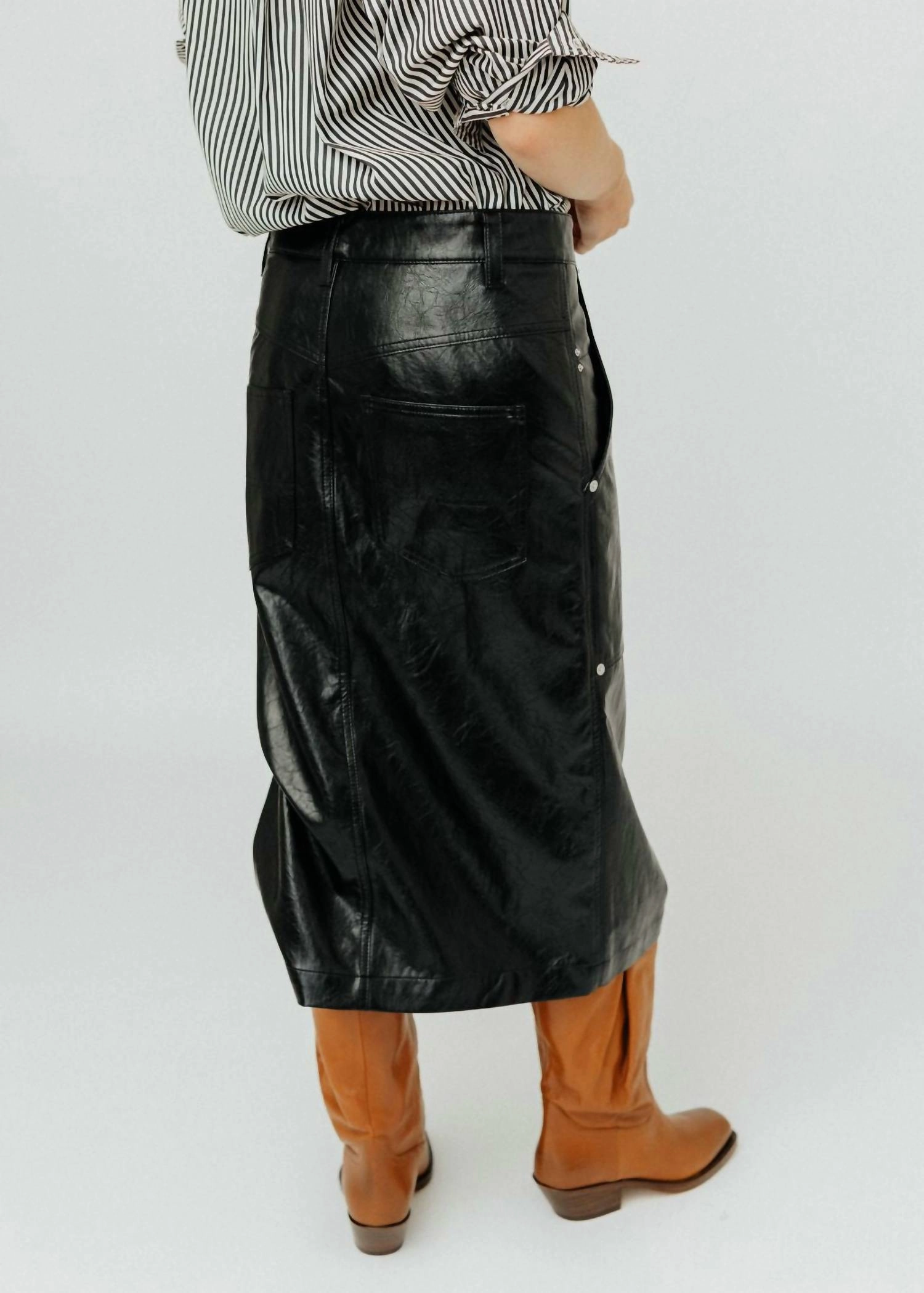 toile Angele Skirt In Black