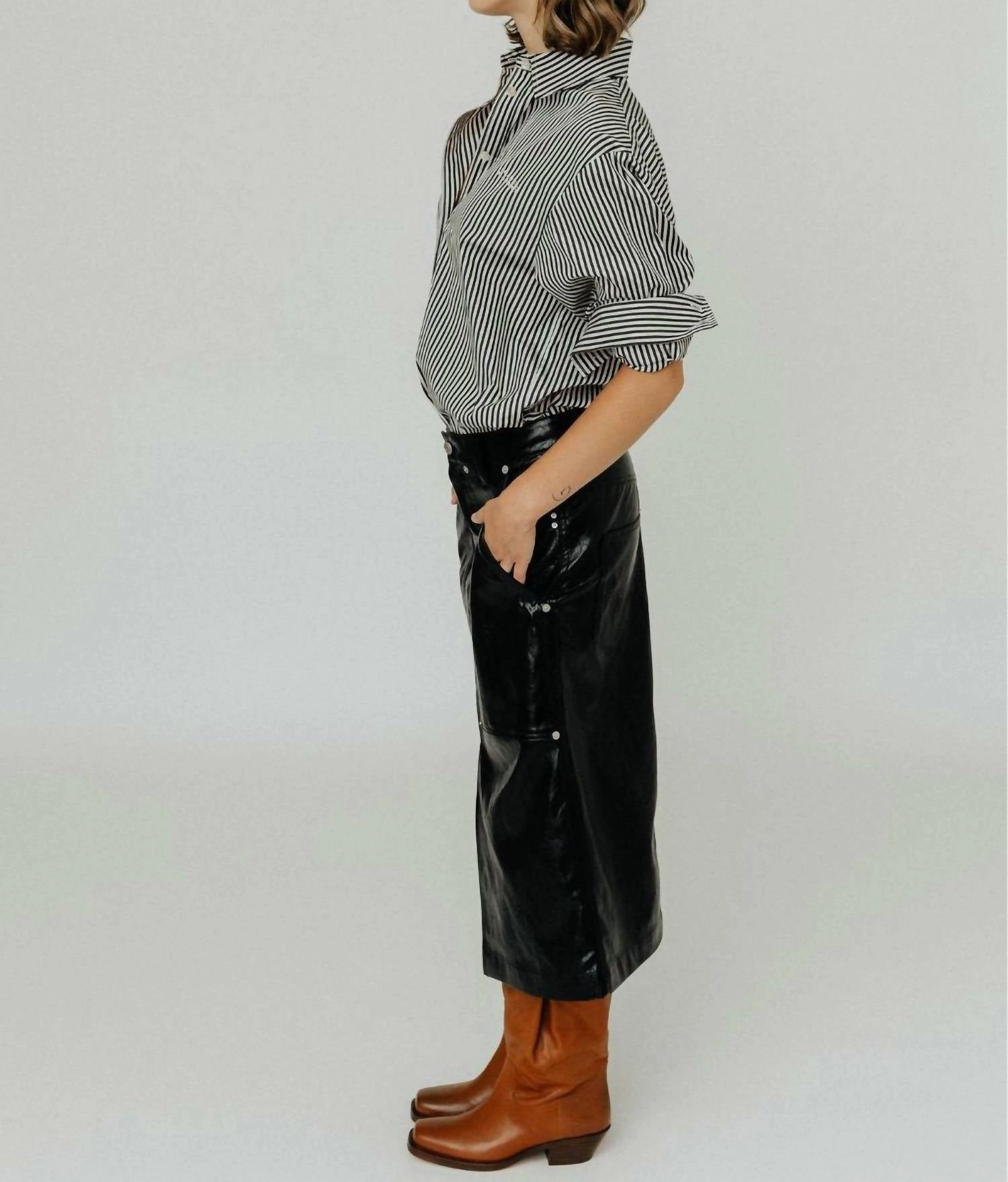 toile Angele Skirt In Black