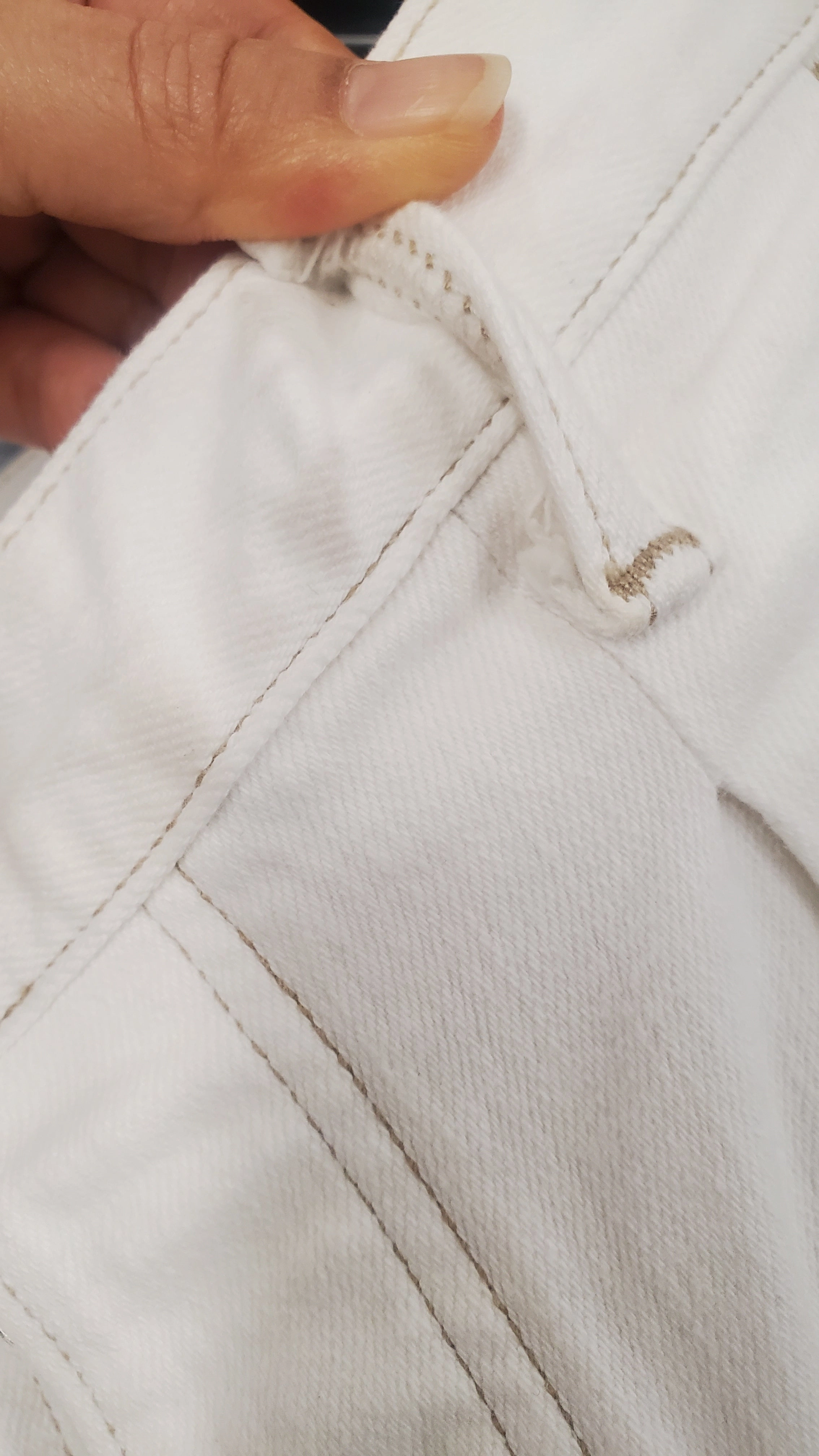 Tom Ford Straight Leg Jeans in White Cotton