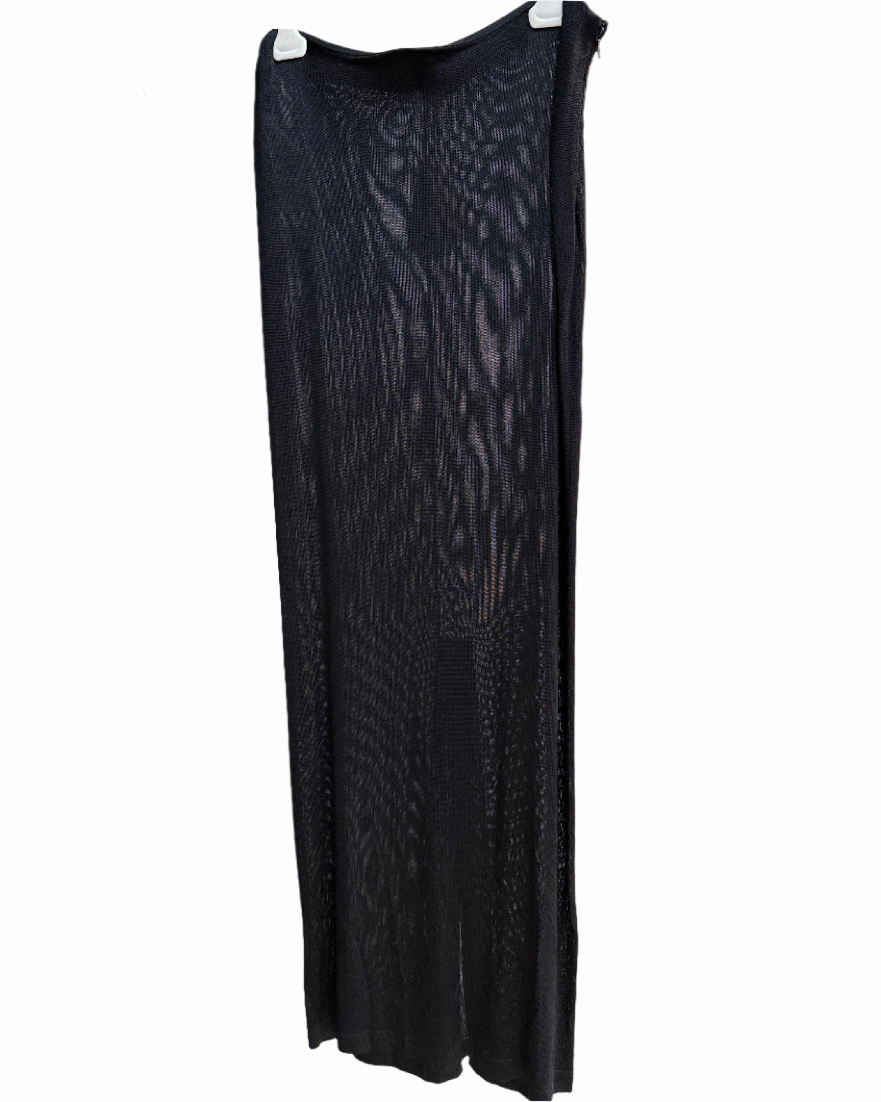 Tom Ford Womens Black Maxi Viscose Skirt