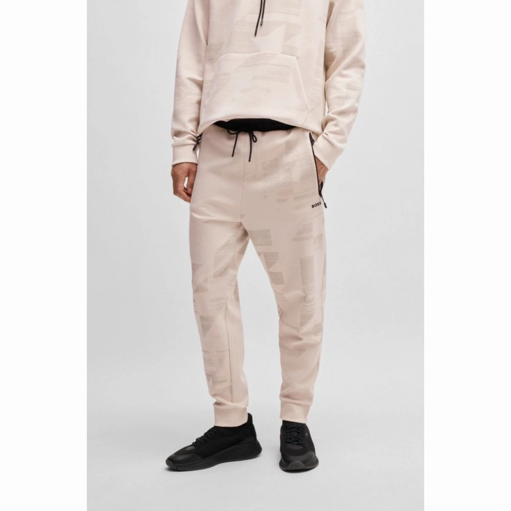 Tracksuit bottoms with seasonal artwork
