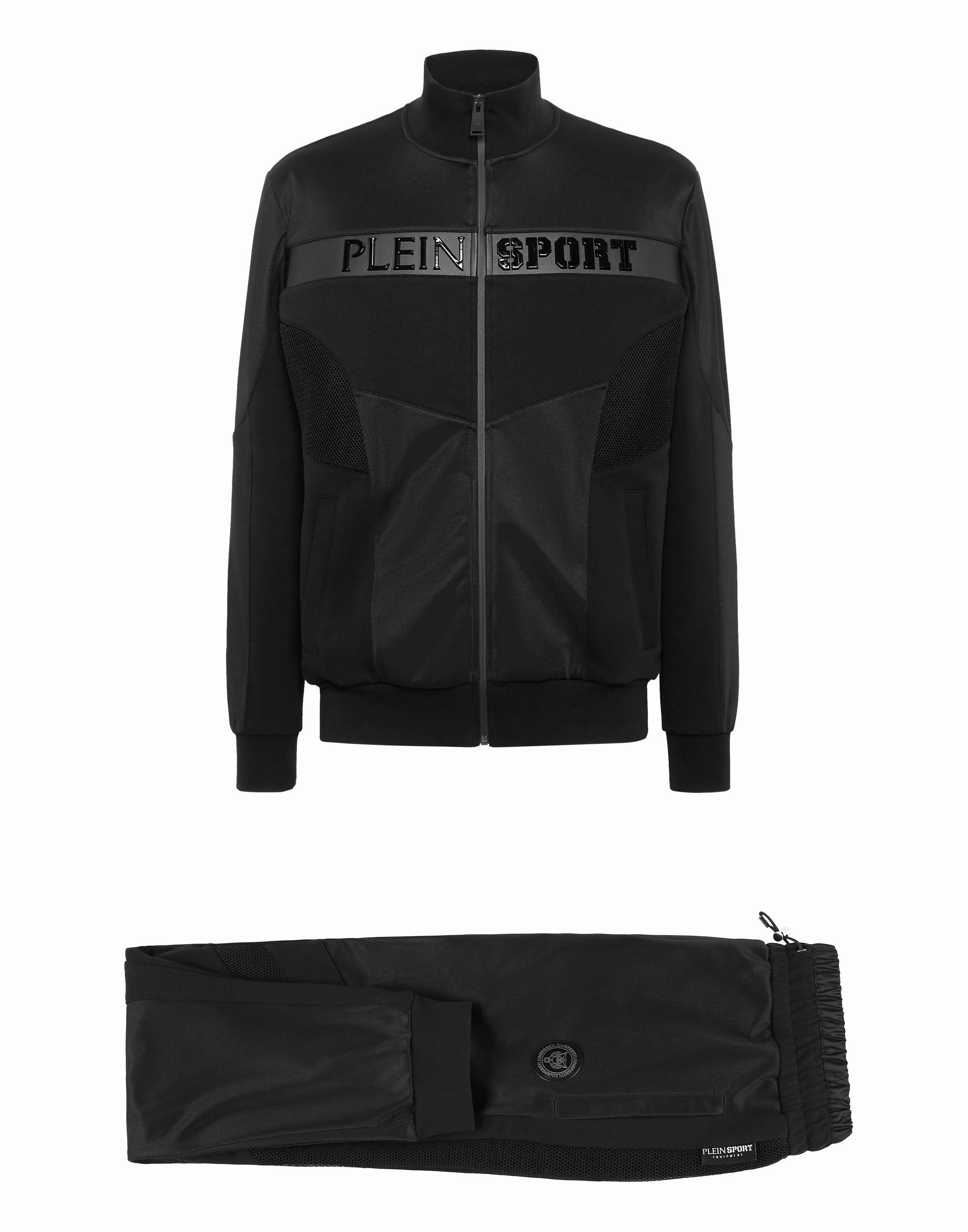Tracksuit: Zip-up Jacket   jogging pants Statement