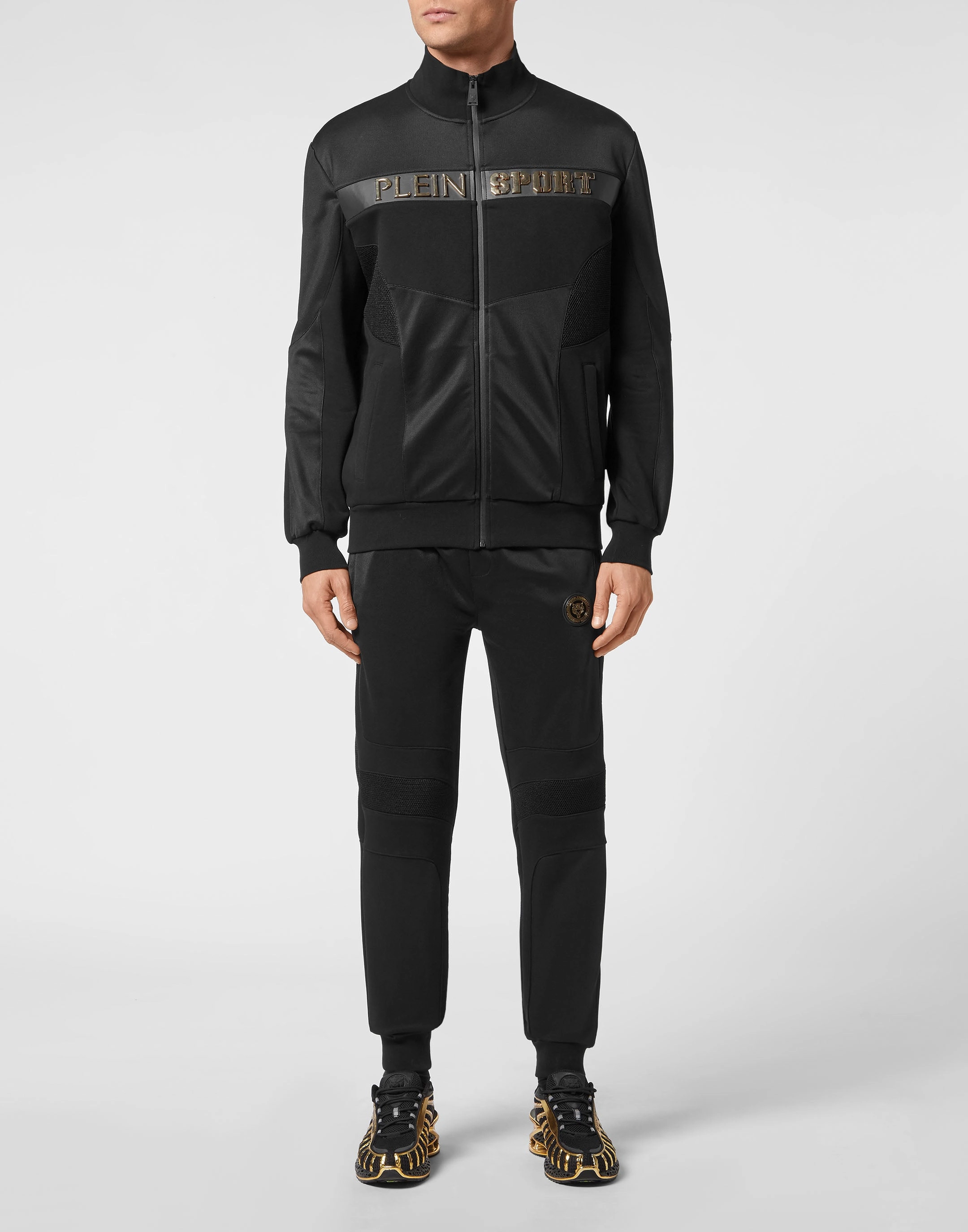 Tracksuit: Zip-up Jacket   jogging pants Statement