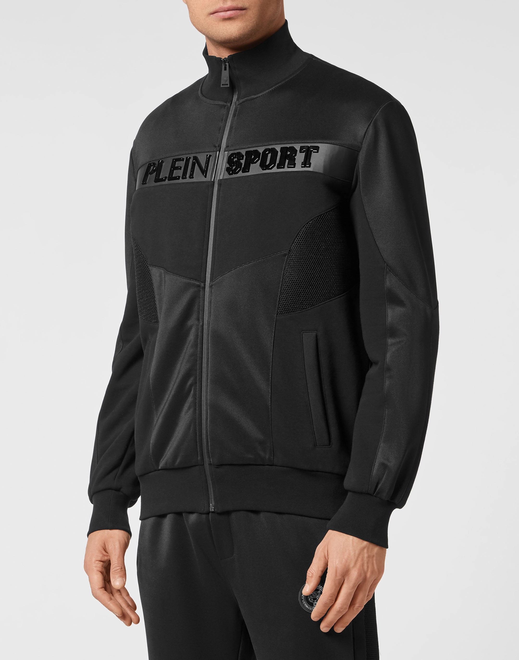 Tracksuit: Zip-up Jacket   jogging pants Statement