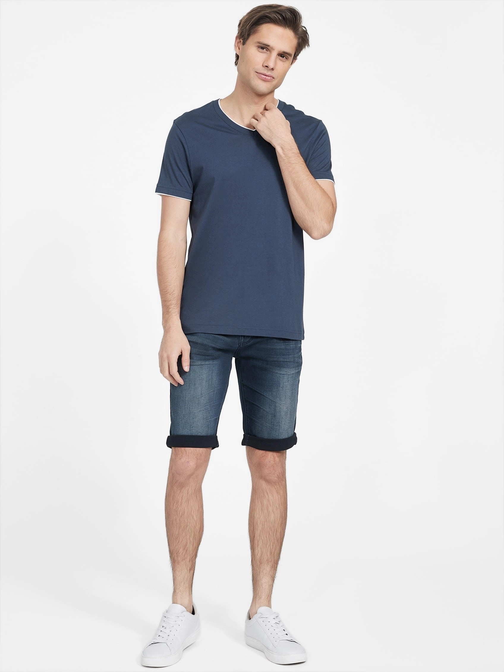 Trent Rolled Shorts