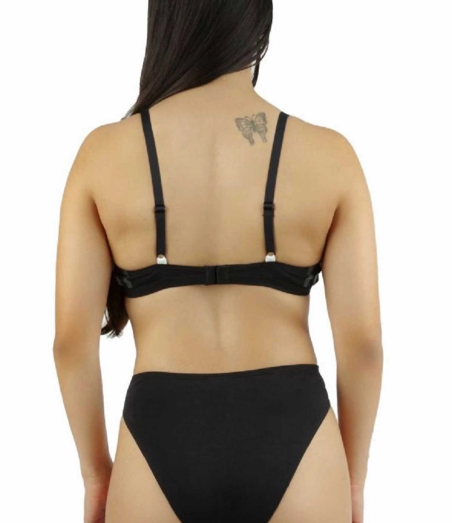 Tri Bralette Bra In Black