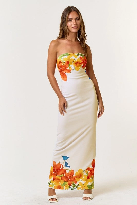 Tropical State Of Mind Maxi Dress