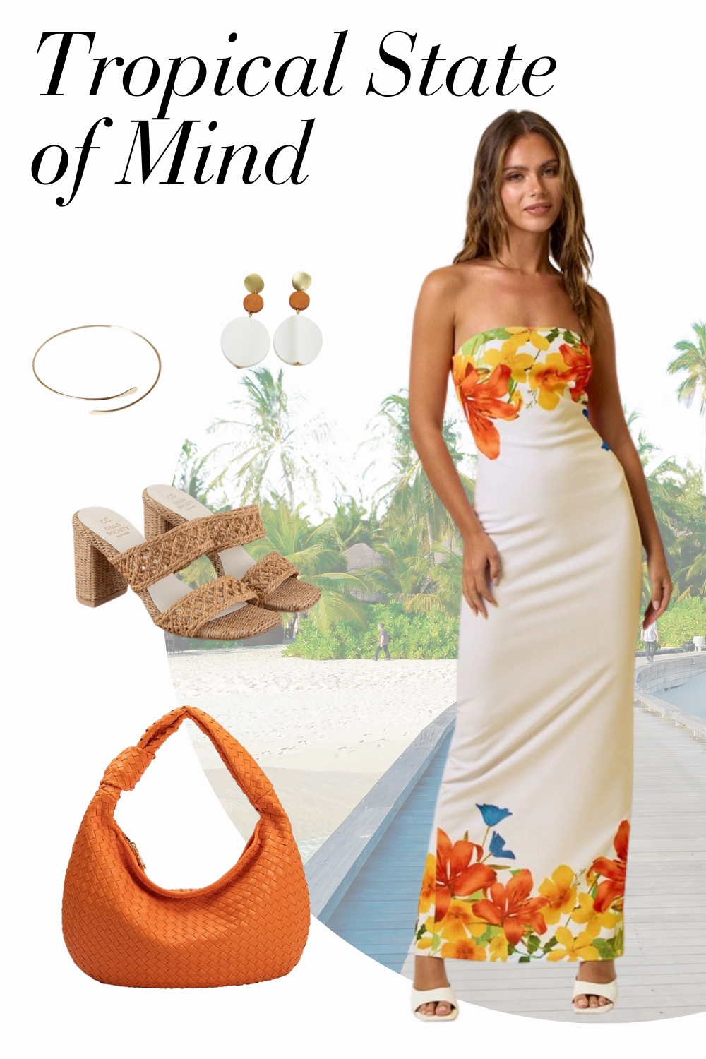 Tropical State Of Mind Maxi Dress