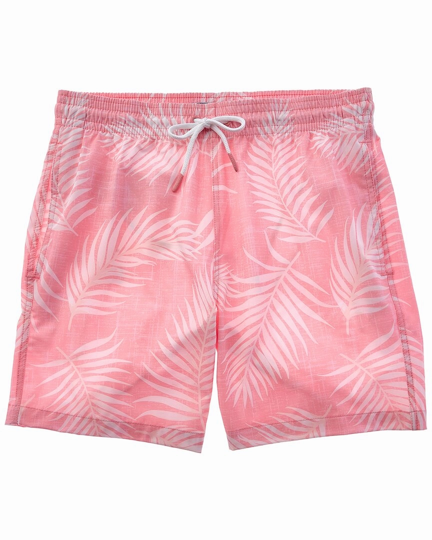 Trunks Surf & Swim Co. Chambray Palm Leaf Sano Swim Short