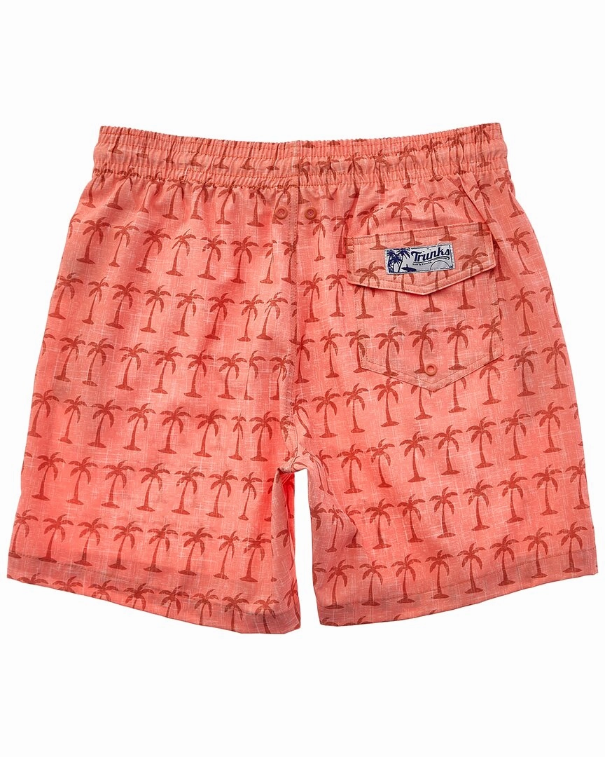Trunks Surf & Swim Co. Chambray Palm Tree Sano Swim Short