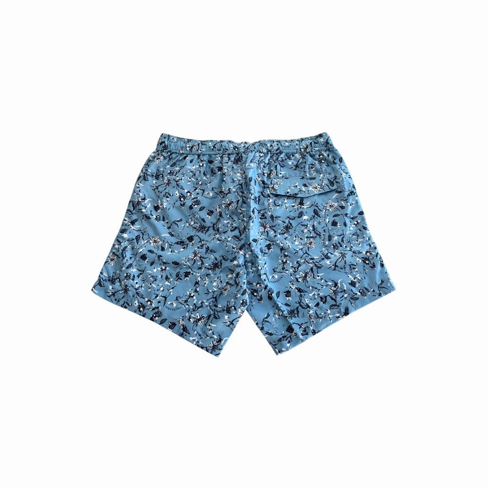 Trussardi Beachwear blue Polyester Men's Swimwear