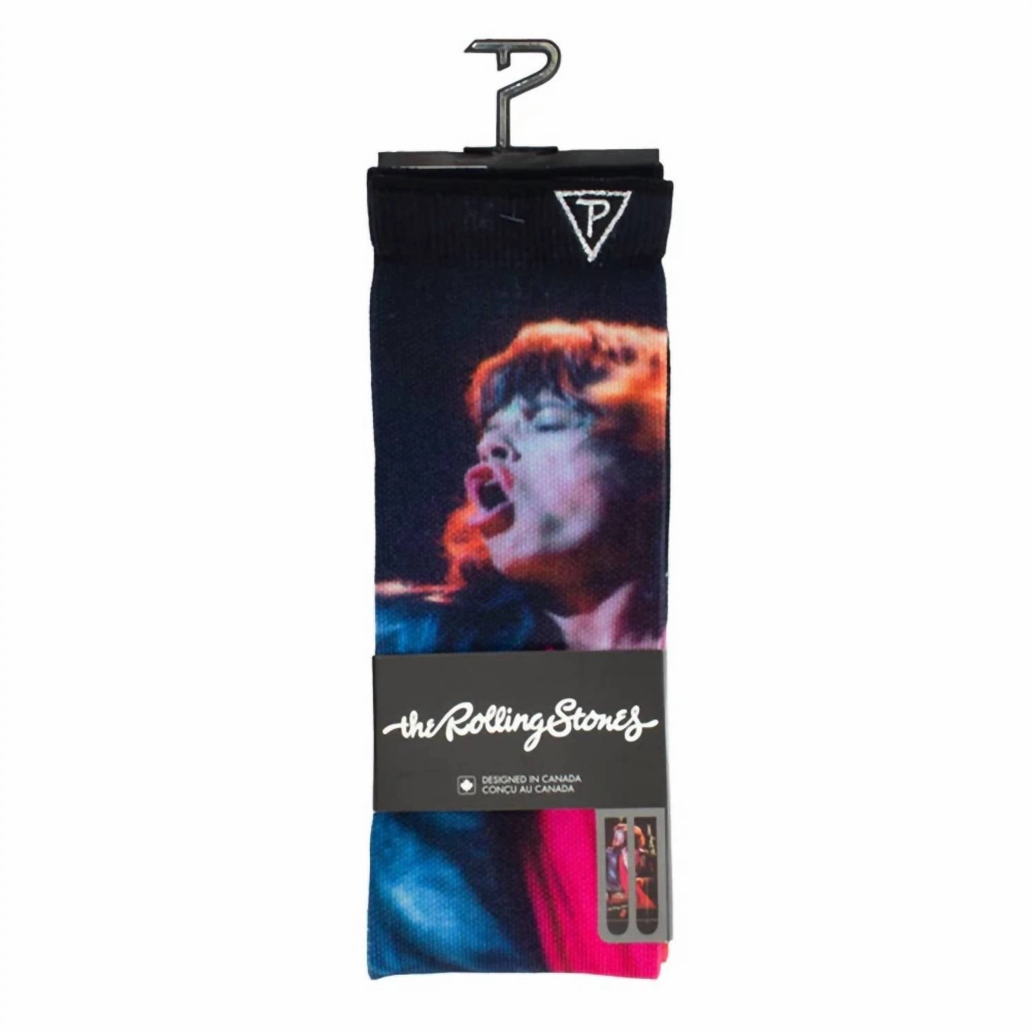 Unisex - Rolling Stones Mick Live In Colour Socks In Multi