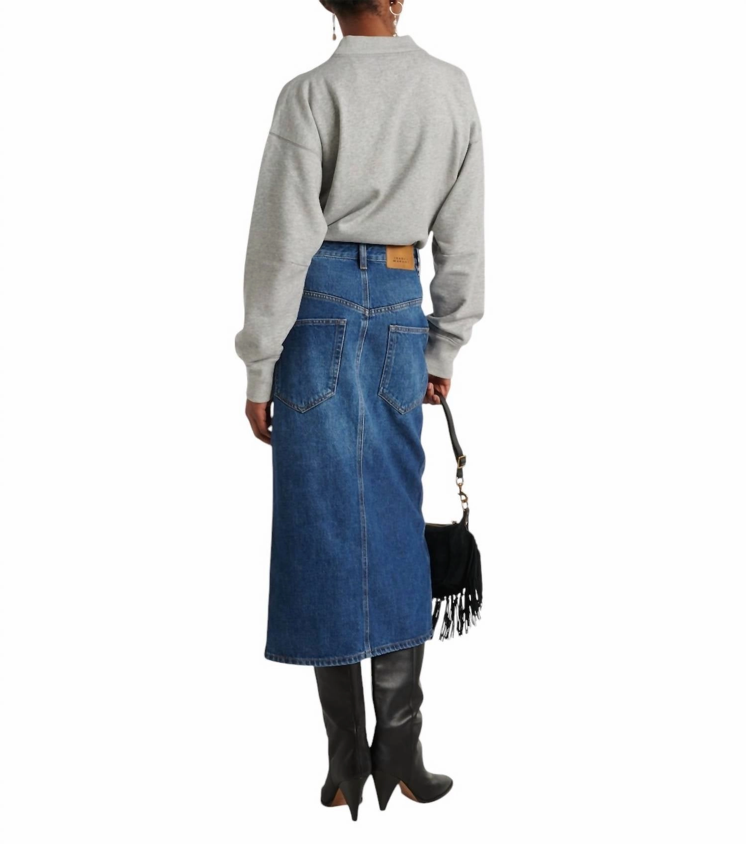 Vandy Skirt In Blue