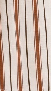 Varian Button Vest - Tan Stripe