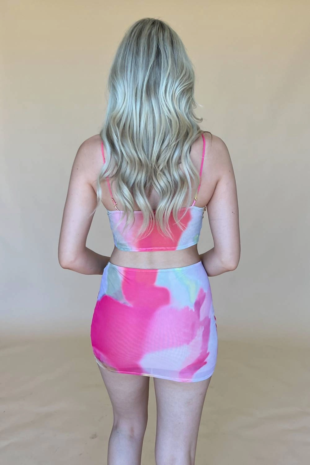 Vegas Cowgirl Dress Set In Pink